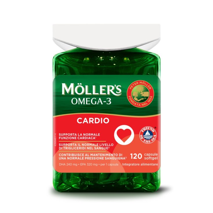 Omega 3 Cardio M&ouml;ller&rsquo;s 120 Capsule Softgel