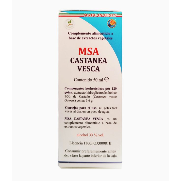 MSA Castanea Vesca Herboplanet&reg; 50ml