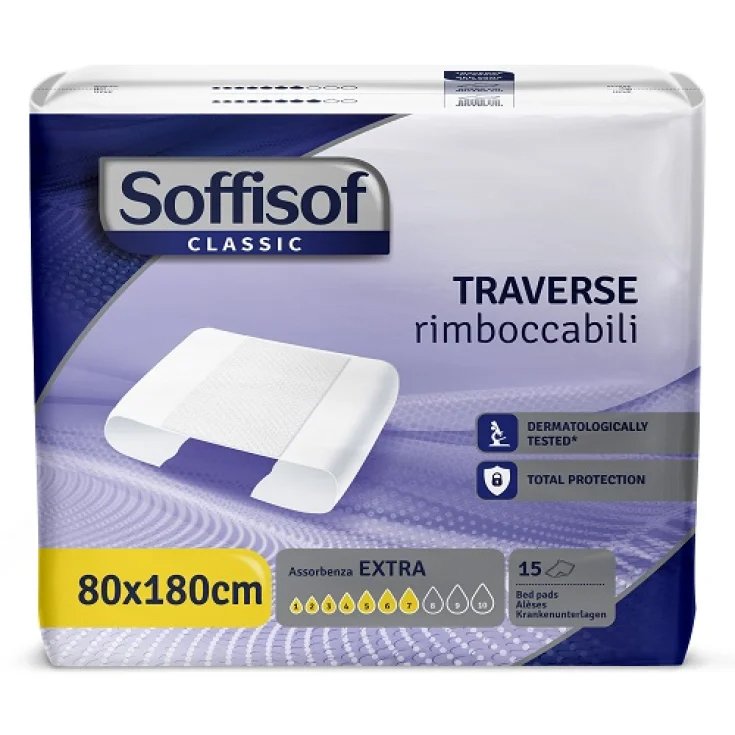 Traverse Assorbenti 80x180 Soffisof&reg; Classic 15 Pezzi