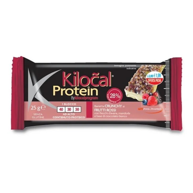Protein Bar 28% Frutti Rossi&nbsp;Kilocal 25g
