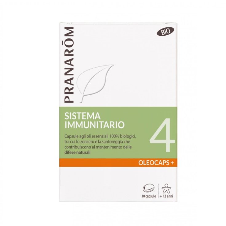 Sistema Immunitario&nbsp;Oleocaps 4&nbsp;PRANAR&Otilde;M 30 Capsule Molli