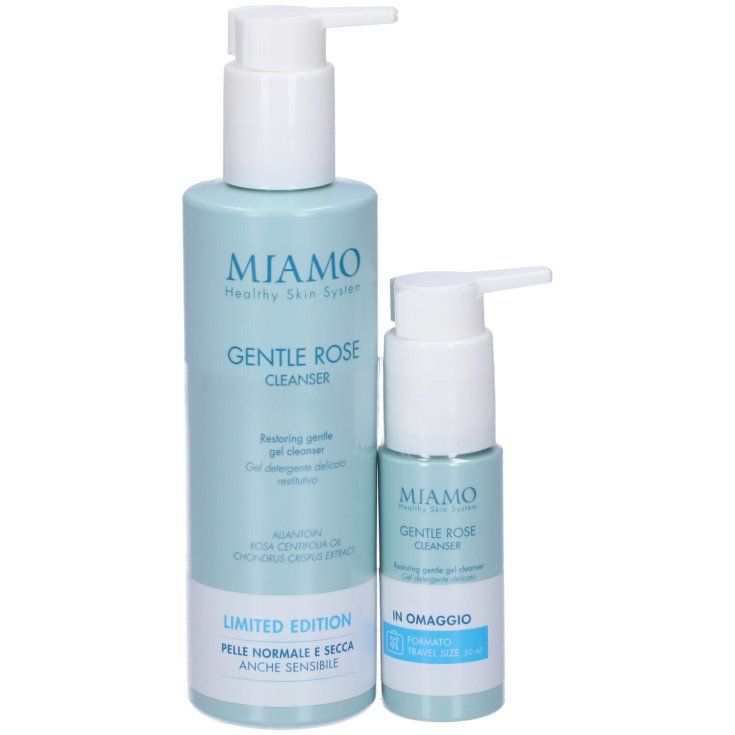 Total Care Gentle Rose Cleanser Miamo 250ml + travel size