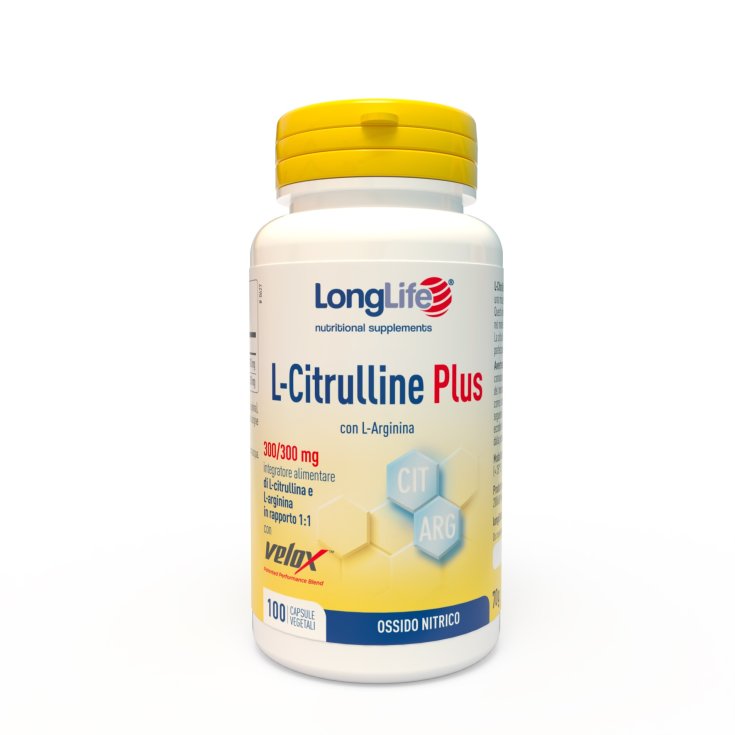 L-Citrulline Plus LongLife 100 Capsule L-Citrulline Plus LongLife 100 Capsule