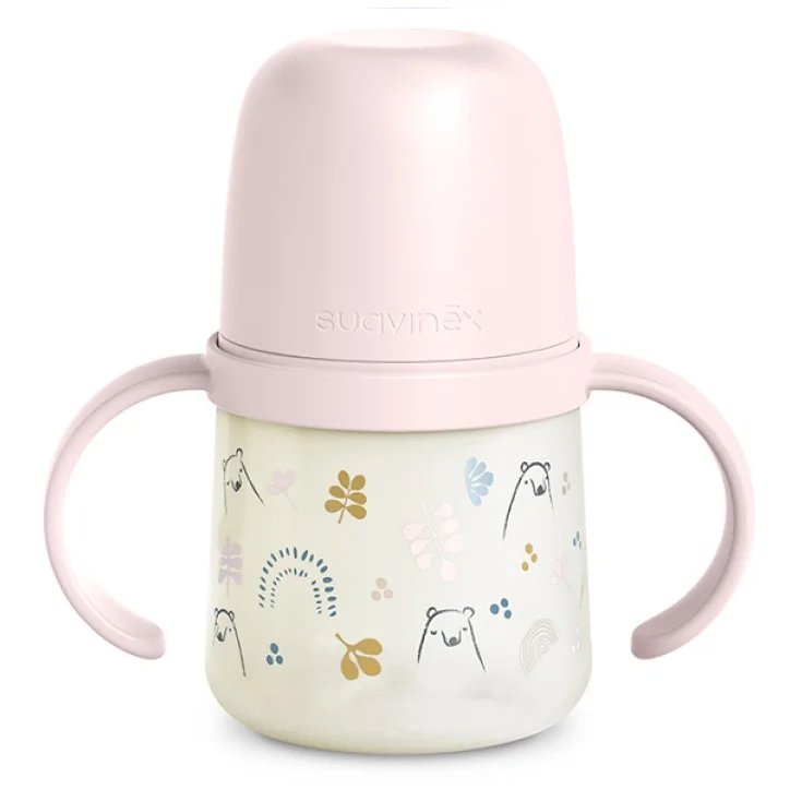 My Family Biberon First 150ml Rosa Suavinex