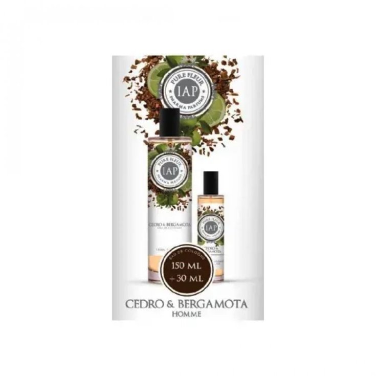 Cofanetto Duplo Pure Fleur Cedro&Bergamota Iap Pharma 150ml+30ml