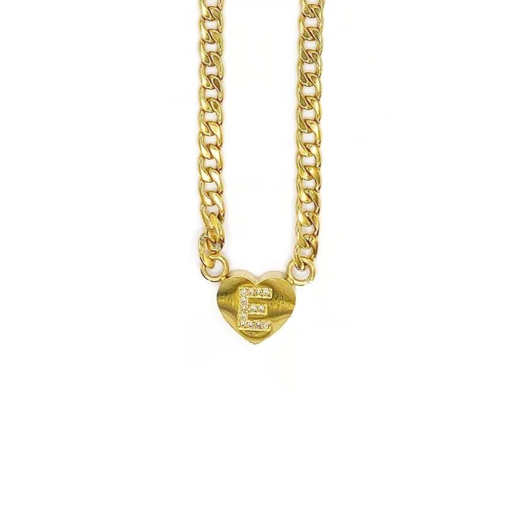 Collana Lettera E Oro&nbsp;Linea ABC MyLovly