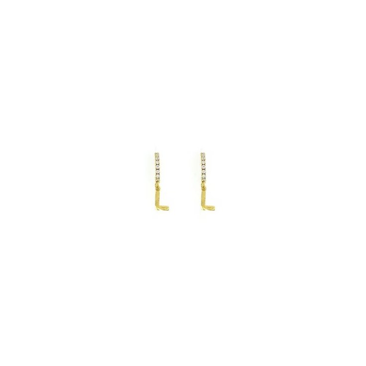 Orecchini Lettera L&nbsp;Argento Linea ABC MyLovly