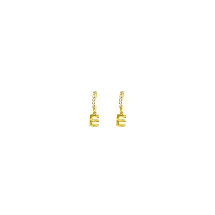 Orecchini Lettera E&nbsp;Oro Linea ABC MyLovly