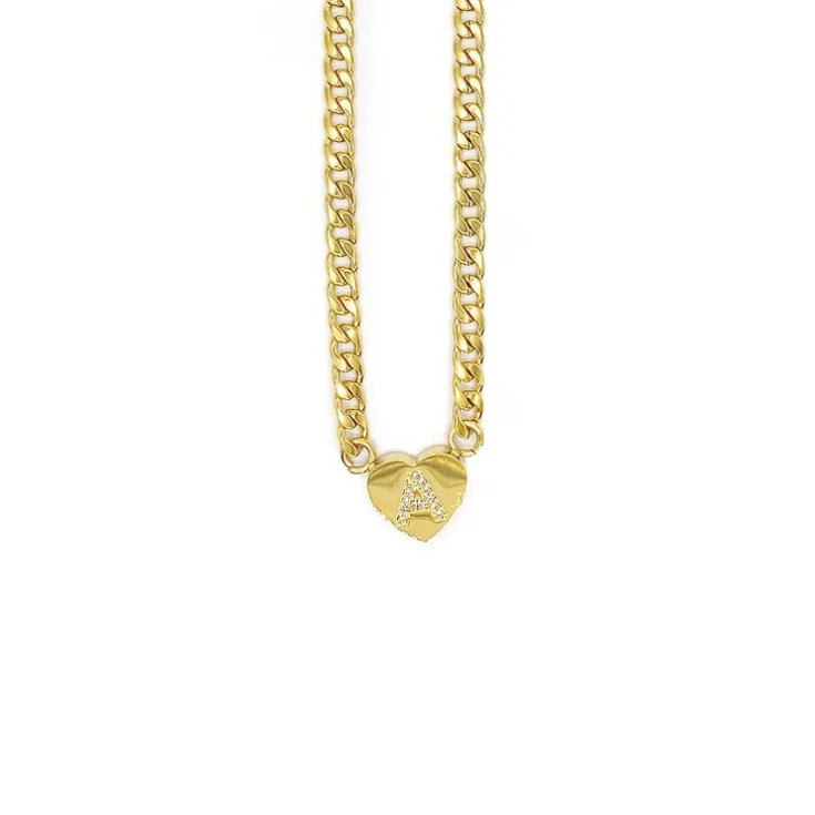 Collana Lettera A Oro&nbsp;Linea ABC MyLovly