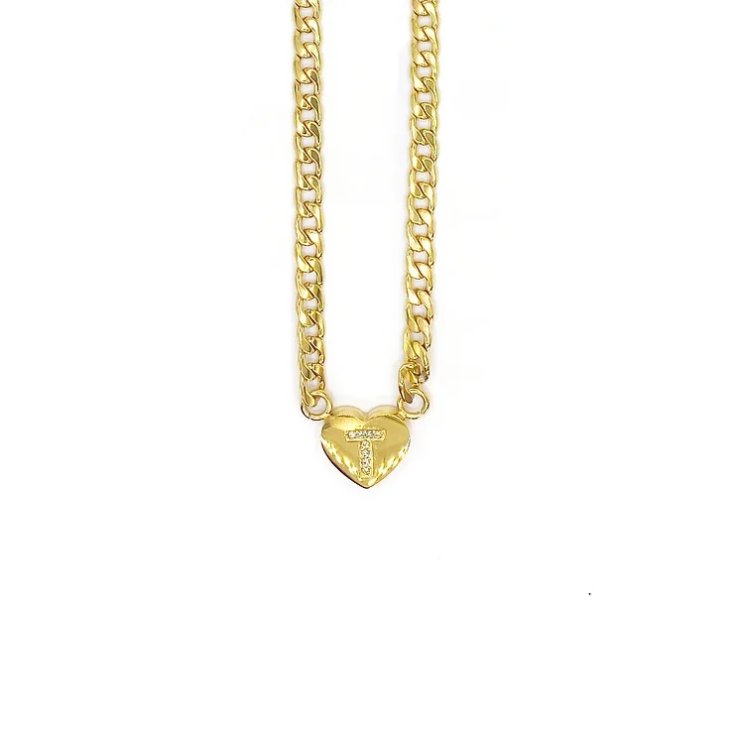 Collana Lettera T Oro&nbsp;Linea ABC MyLovly