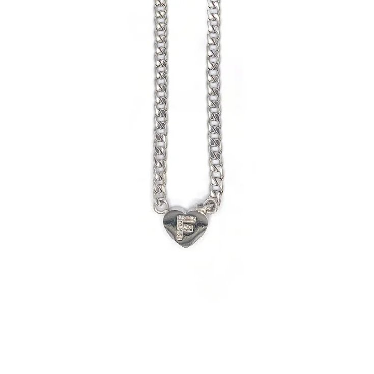 Collana Lettera F&nbsp;Argento Linea ABC MyLovly