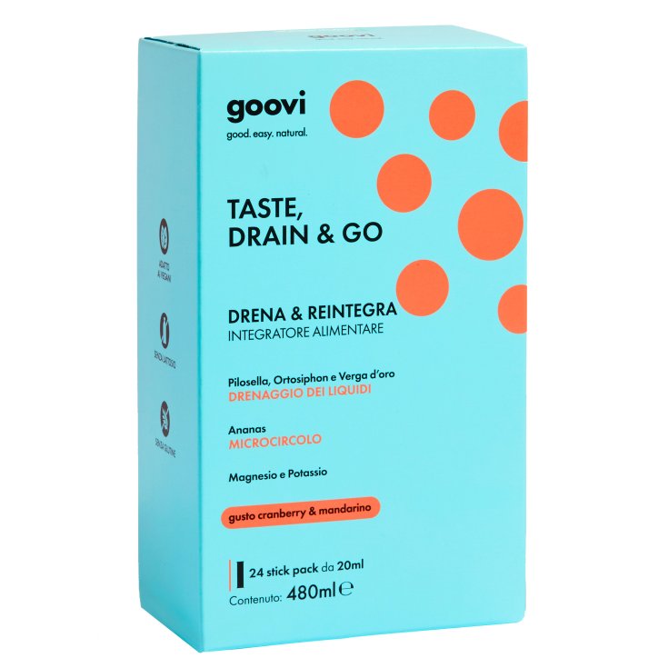 Drena&Reintegra Cranberry/Mandarino GOOVI 24 Stick