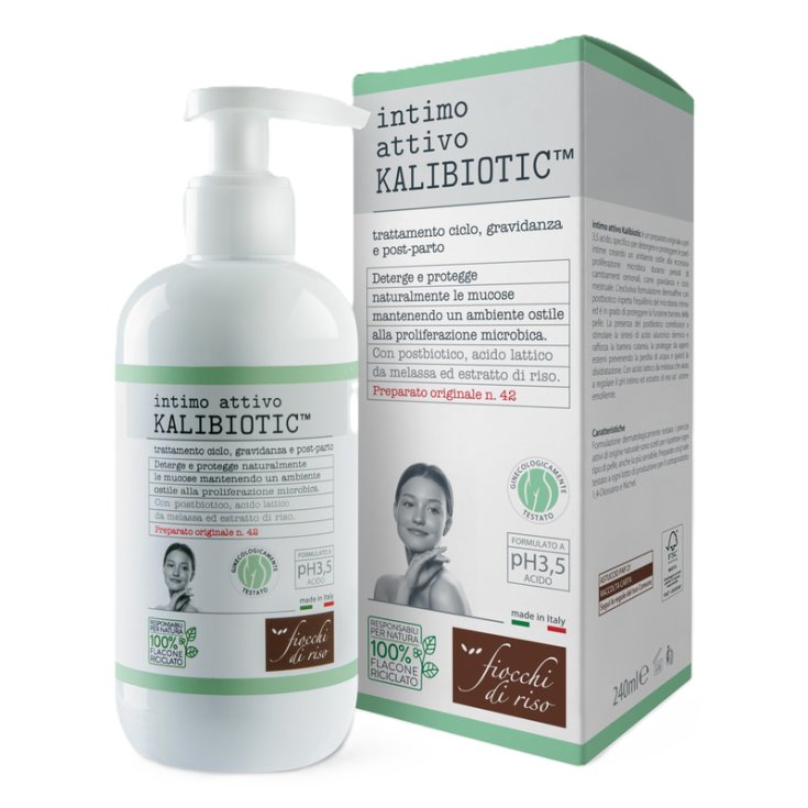 Intimo Attivo pH3,5 Kalibiotic Fiocchi di Riso 240ml