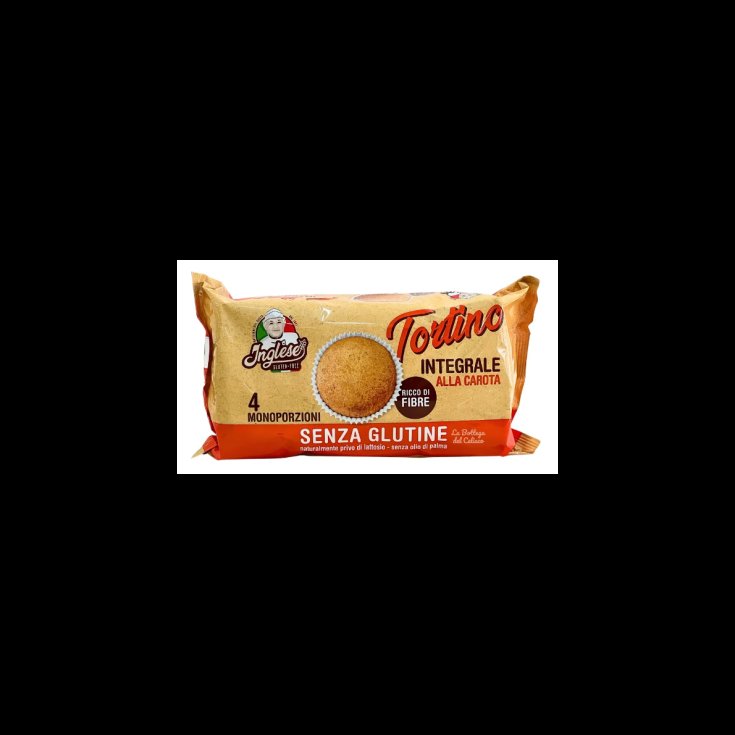 Tortino Integrale Alla Carota Inglese&nbsp;160g