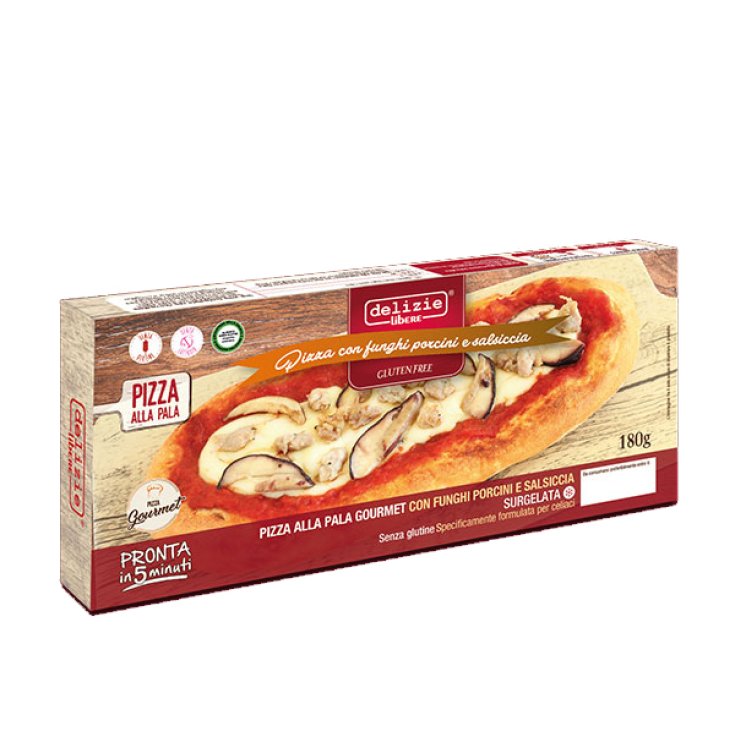 Pizza Alla Pala Porcini/Salsiccia Delizie Libere&reg; 180g