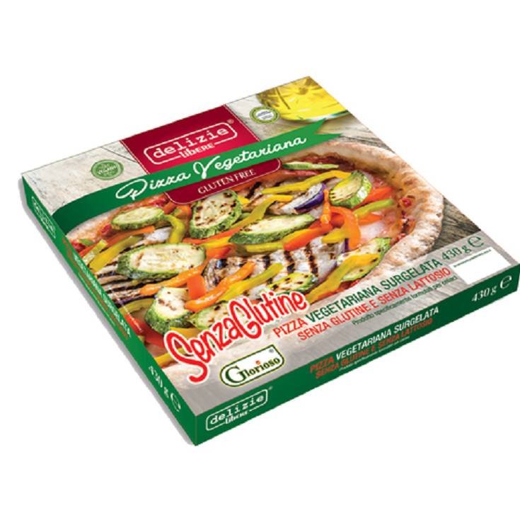 Pizza Vegetariana Surgelata Delizie Libere&reg; 430g