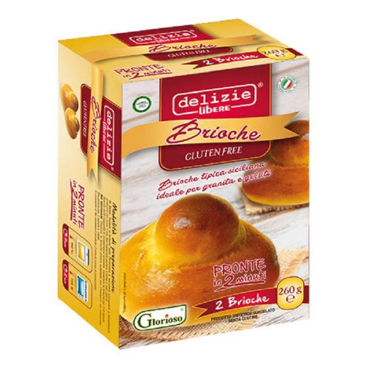Brioche Surgelato Delizie Libere&reg; 2x130g