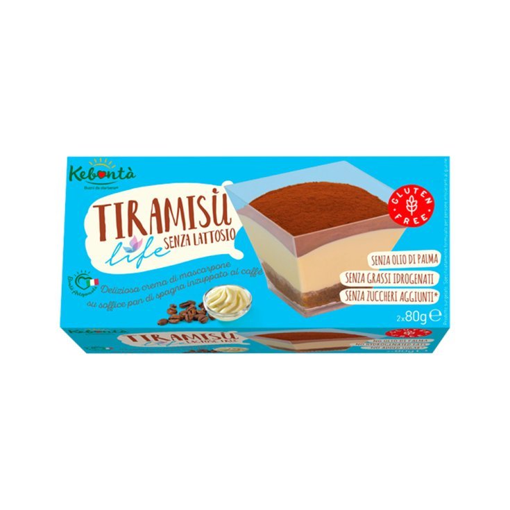 Tiramis&ugrave; Monoporzione Kebont&agrave; 2x80g