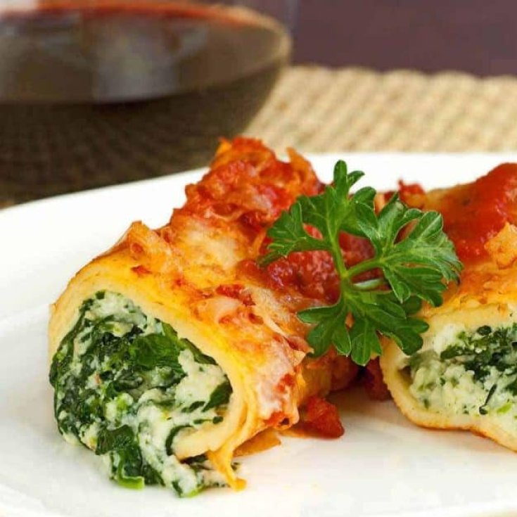 Cannelloni Ricotta & Spinaci Con Sugo Pomodoro & Basilco Opl&agrave; Che Bont&agrave; 300g