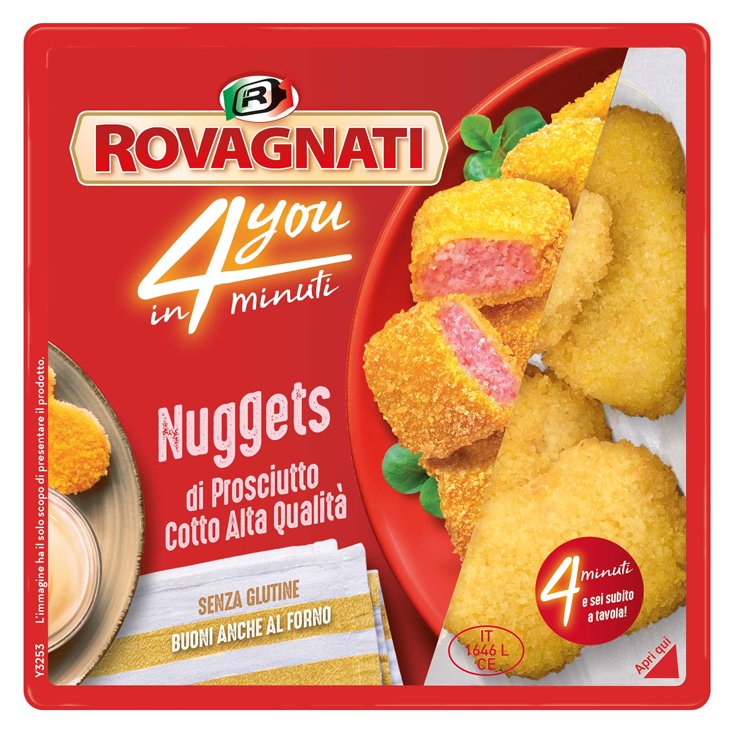 Nuggets Prosciutto Cotto Rovagnati&reg; 180g