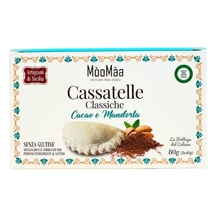 Cassatelle Classiche Cacao E Mandorla M&ograve;oM&agrave;a 2 Pezzi