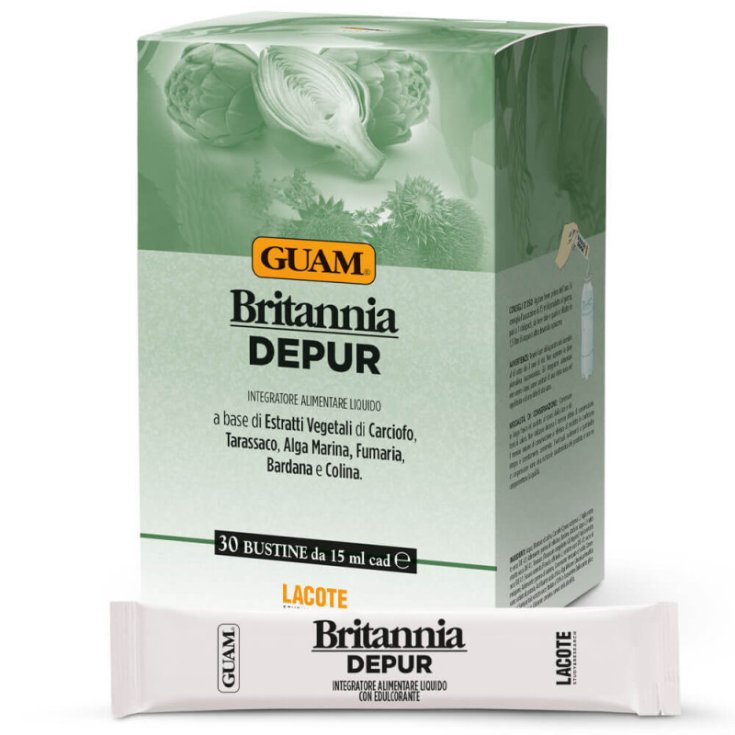 Britannia Depur GUAM 30 Bustine Britannia Depur GUAM 30 Bustine