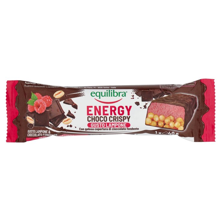 Energy Choco Crispy Lampone&Cioccolato Equilibra&reg; 40g