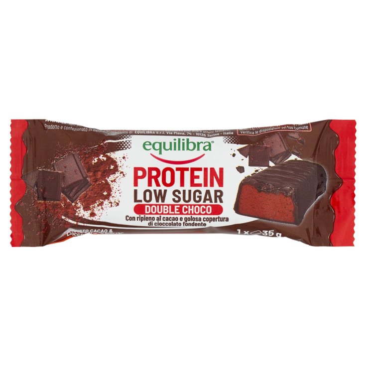 Protein 31% Low Sugar Double Choco Equilibra&reg; 35g