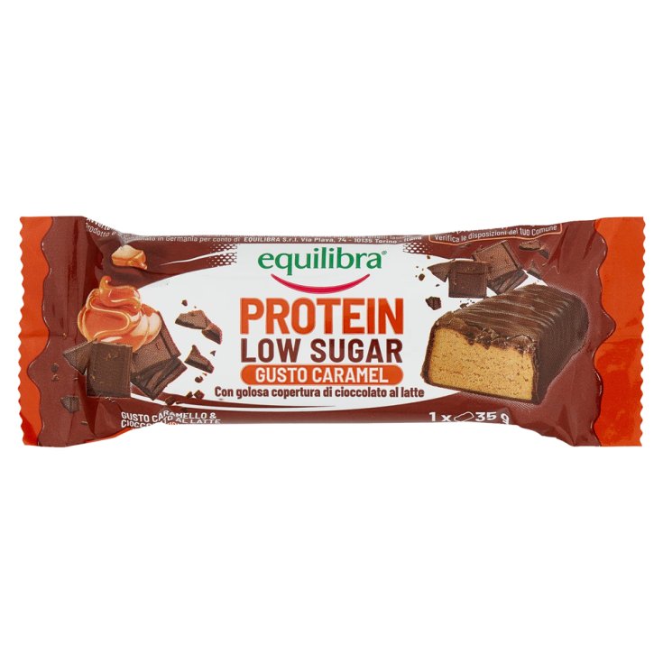 Protein 31% Low Sugar Caramel Equilibra&reg; 35g