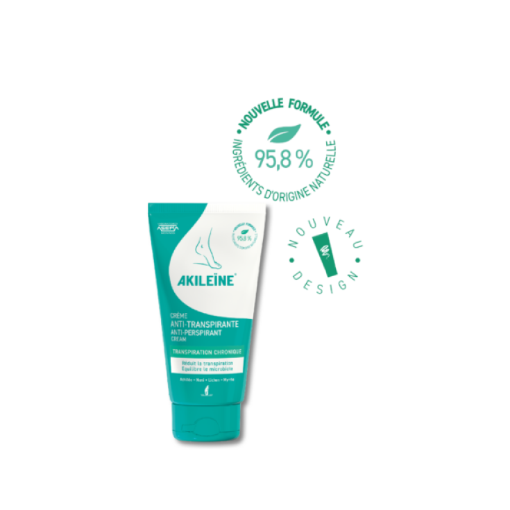 Akileine&reg; Verde Crema Antitraspirante Asepta 75ml