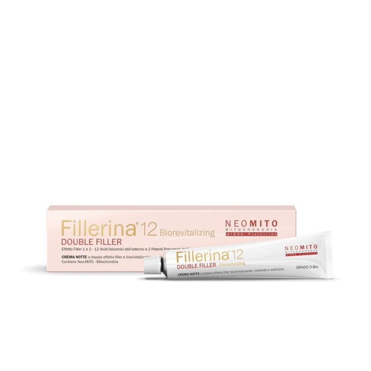 Crema Notte Grado 5 Fillerina 12 Double Filler Neo Mito Biorevitalizing 50ml