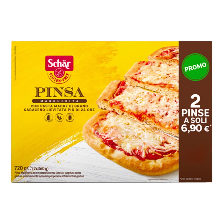 Pinsa Margherita Surgelata Schar 720g Promo Taglio Prezzo
