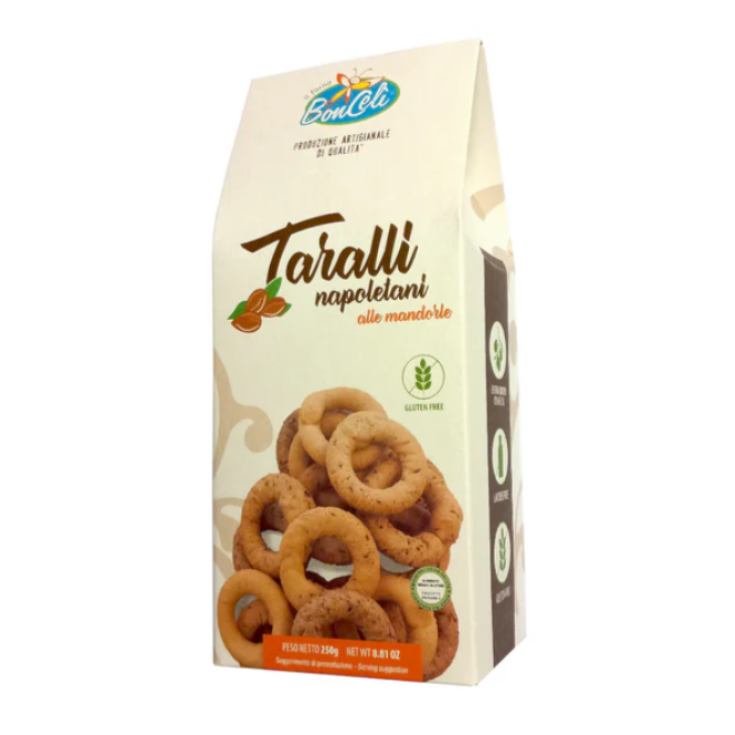 Taralli Napoletani Alle Mandorle Boncel&igrave; 250g