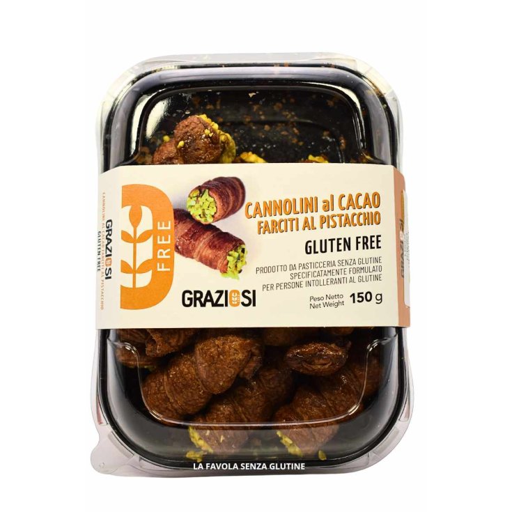 Cannolini Cacao E Pistacchio Graziosi 150g