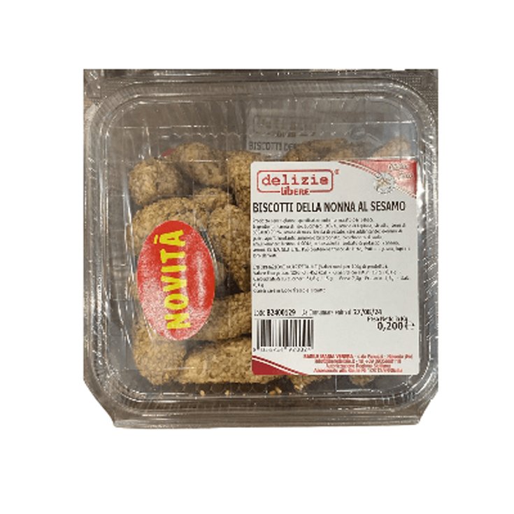 Biscotti Della Nonna Al Sesamo Delizie Libere&reg; 200g