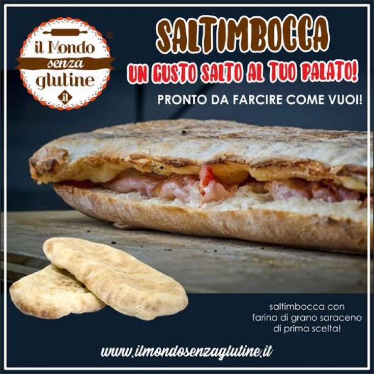 Pane Saltimbocca Il Mondo Senza Glutine 300g