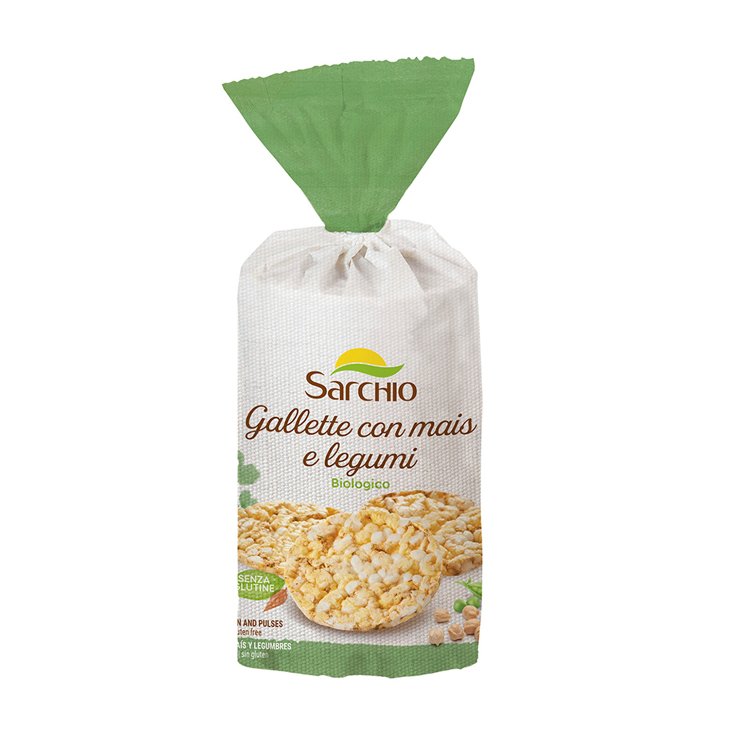 Gallette Con Mais E Legumi Bio Sarchio 100g