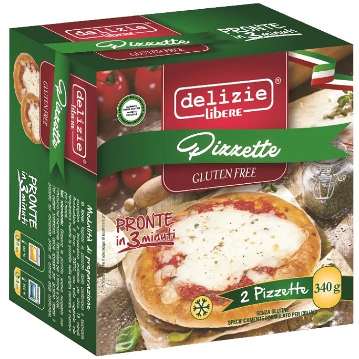 Pizzette Surgelate Delizie Libere&reg; 2x170g