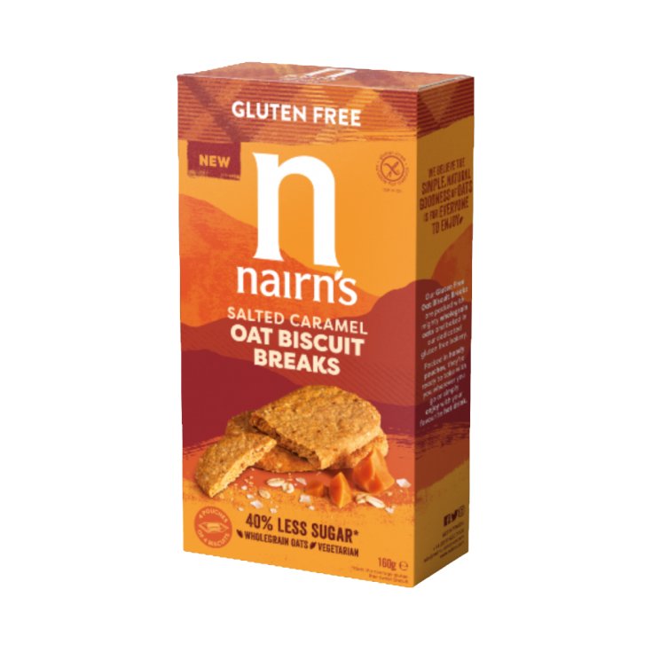 Biscotti Di Avena Con Caramello Salato Nairn&rsquo;S 160g