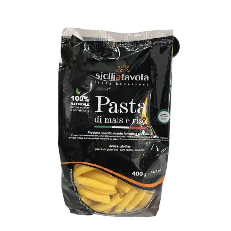 Pasta Mais E Riso Tortiglioni Siciliatavola 400g