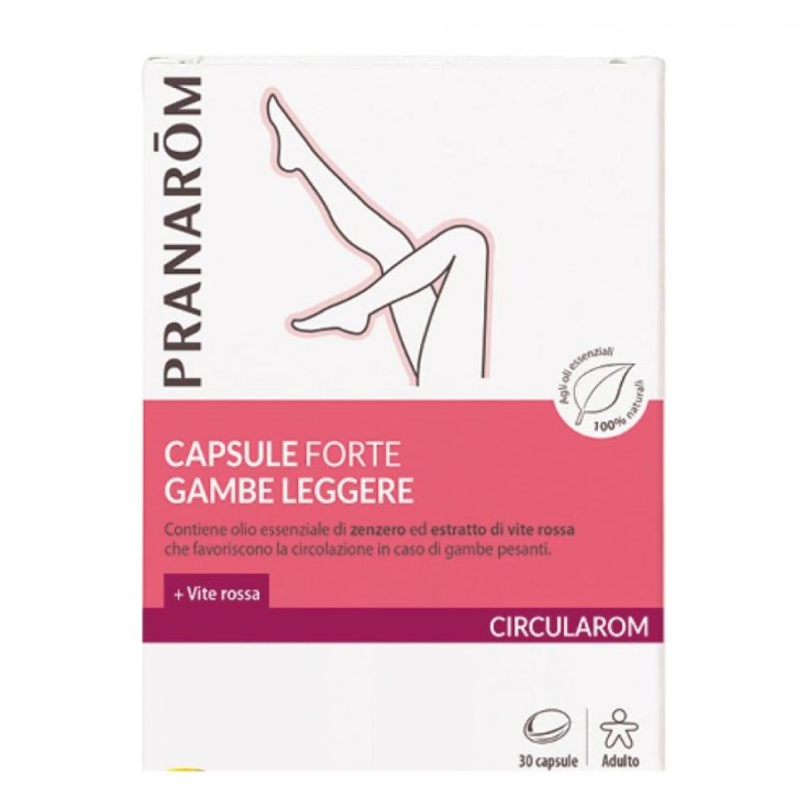 Capsule Forte Gambe Leggere Circularom Pranar&otilde;m 30 Capsule