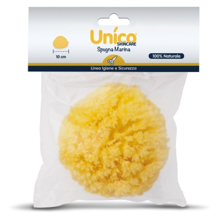 Spugna Mare Naturale Arcipelago 10cm Con Scatola Unico SkinCare 1 Pezzo