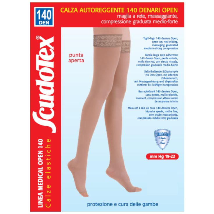 Autoreggente 140 P.Aperta Daino Tg.4 Scudotex
