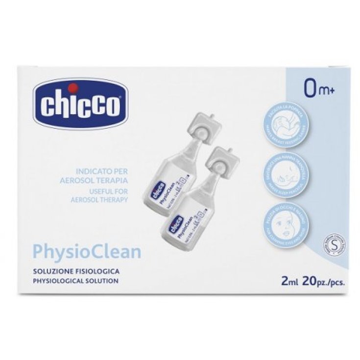 PhysioClean&nbsp;Soluzione Salina Isotonica CHICCO 20x2ml