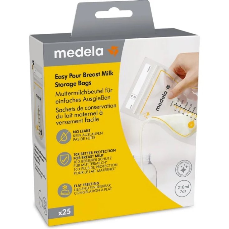 Sacche di Conservazione&nbsp;Latte Materno Medela 25 Pezzi