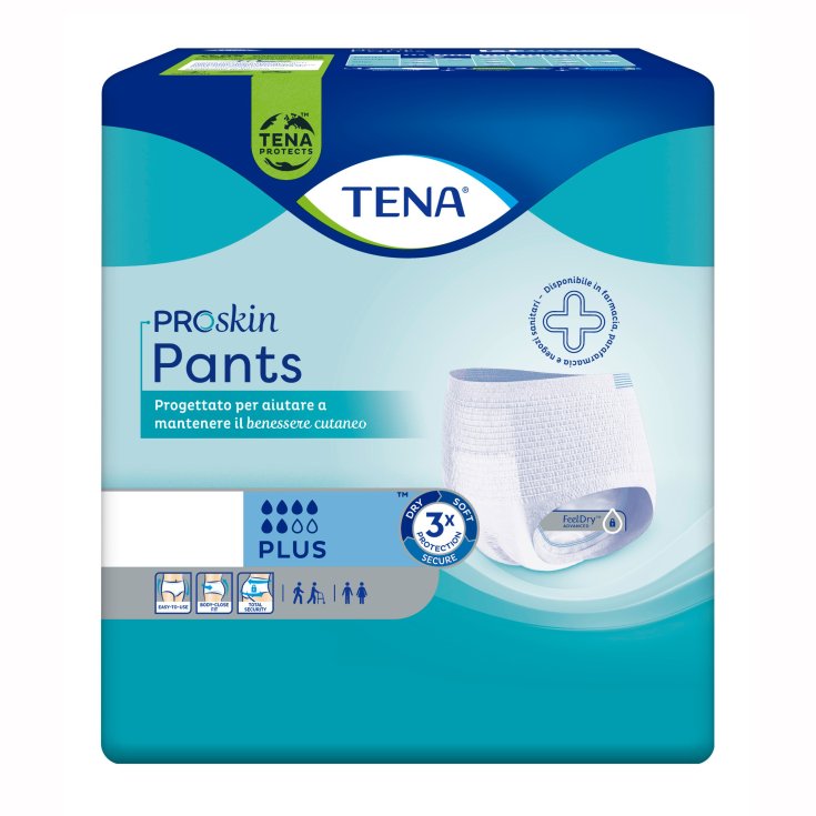 Pants&nbsp;Plus Tg.XS&nbsp;Tena ProSkin 14 Pezzi