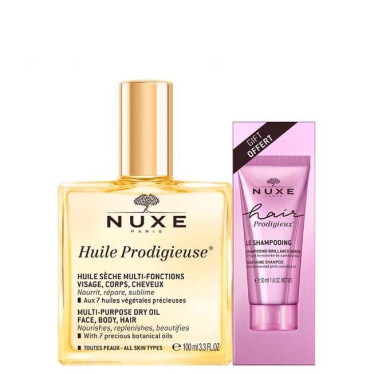 Huile Prodigieuse 100ml + Shampoo&nbsp;30ml NUXE