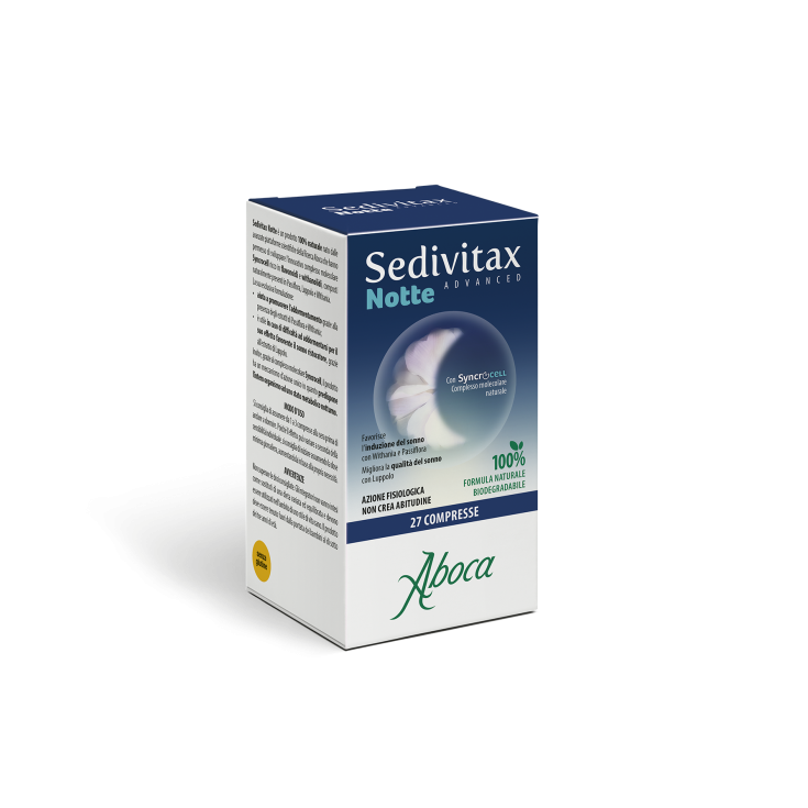 Sedivitax Notte Advanced Aboca 27 Compresse