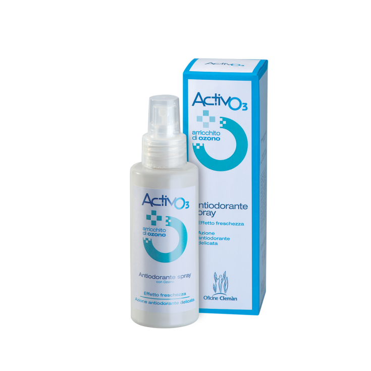 Activo3&nbsp;Antiodorante Spray Oficine Cleman 100ml