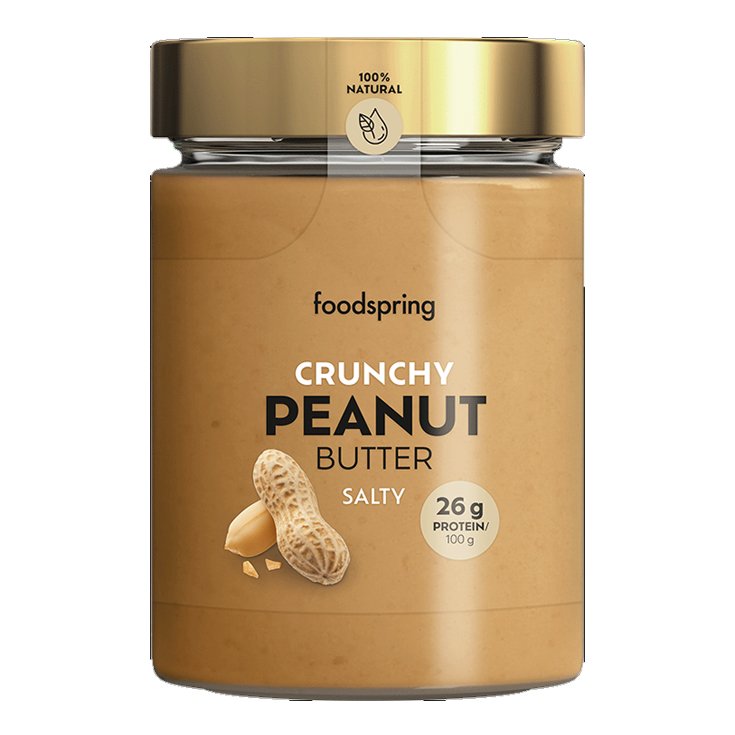 Burro Arachidi Crunchy Foodspring&reg; 300g